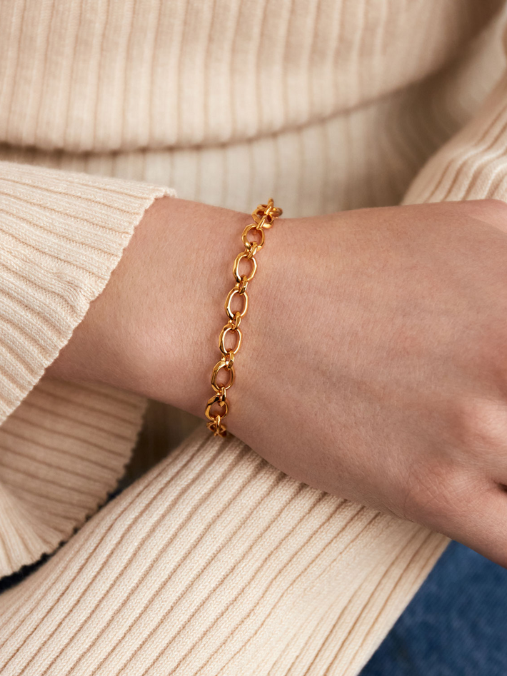 Thalassa oval link bracelet