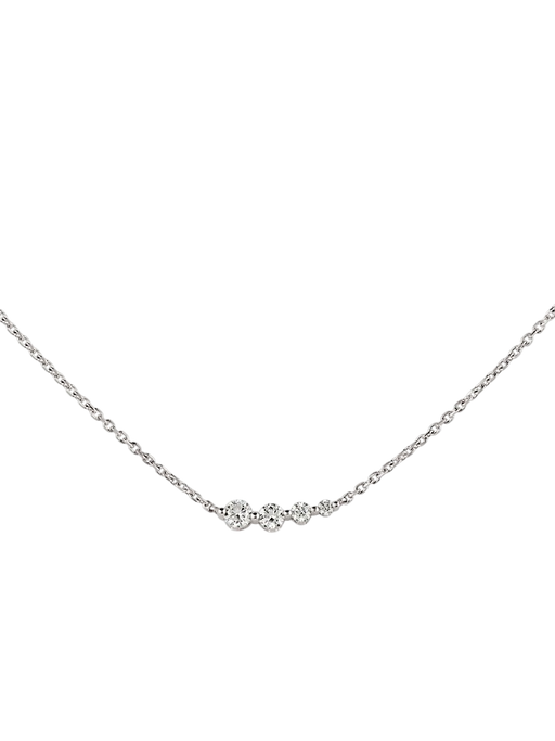 Shuga tapering scoop necklace photo