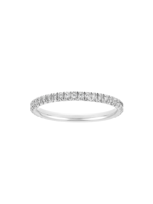 Ella three quarter small lab diamond eternity ring photo