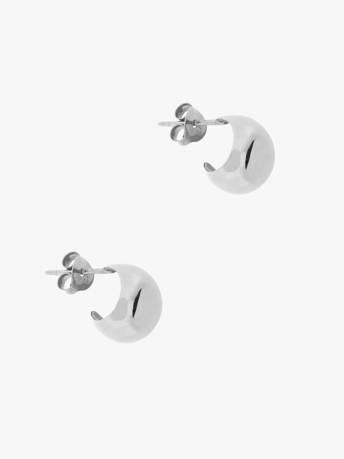 Small scoop earrings