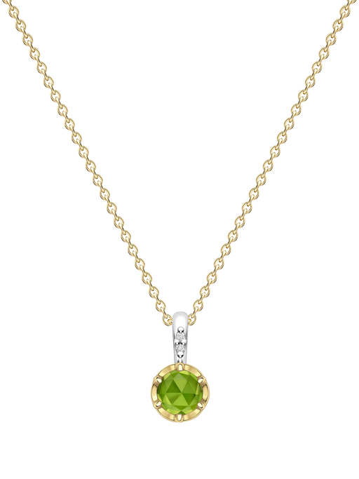 August peridot birthstone pendant photo