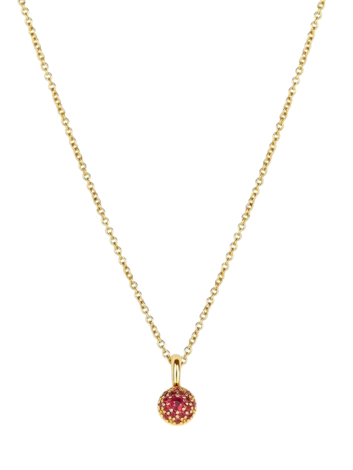 Ruby bon bon pendant photo