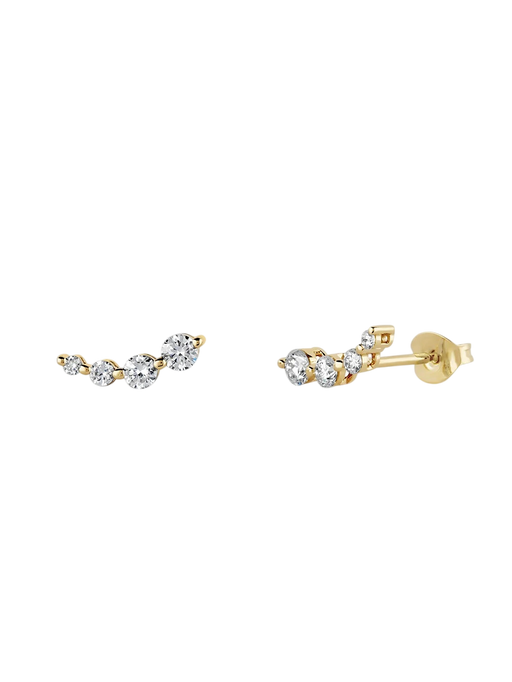 Shuga Lab-Created Diamond Crawler Studs photo