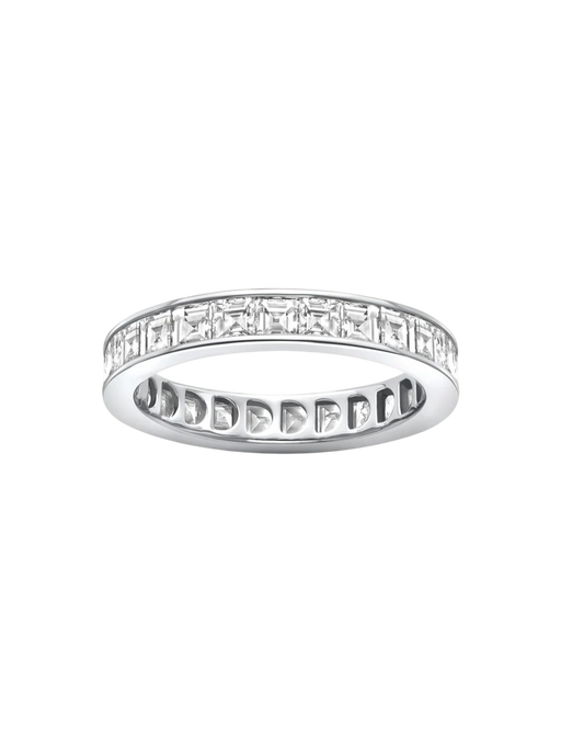 Lab-Grown Diamond Carre Eternity Ring photo