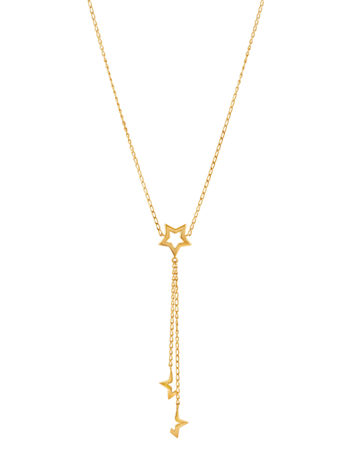 Stargazer small lariat necklace photo