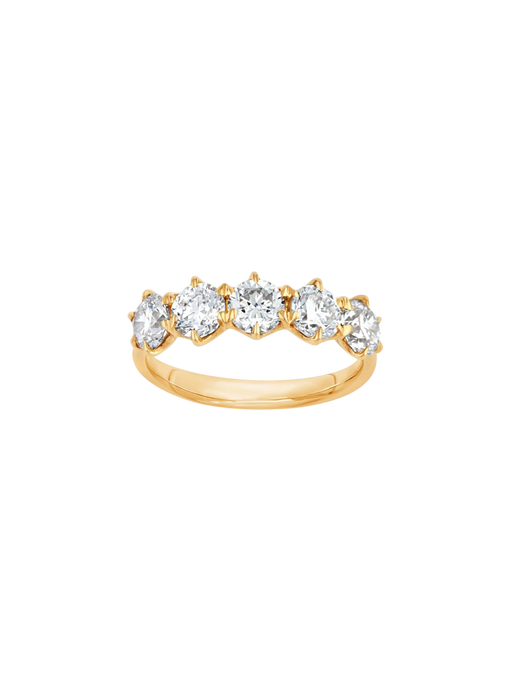 Elyhara five stone diamond ring photo