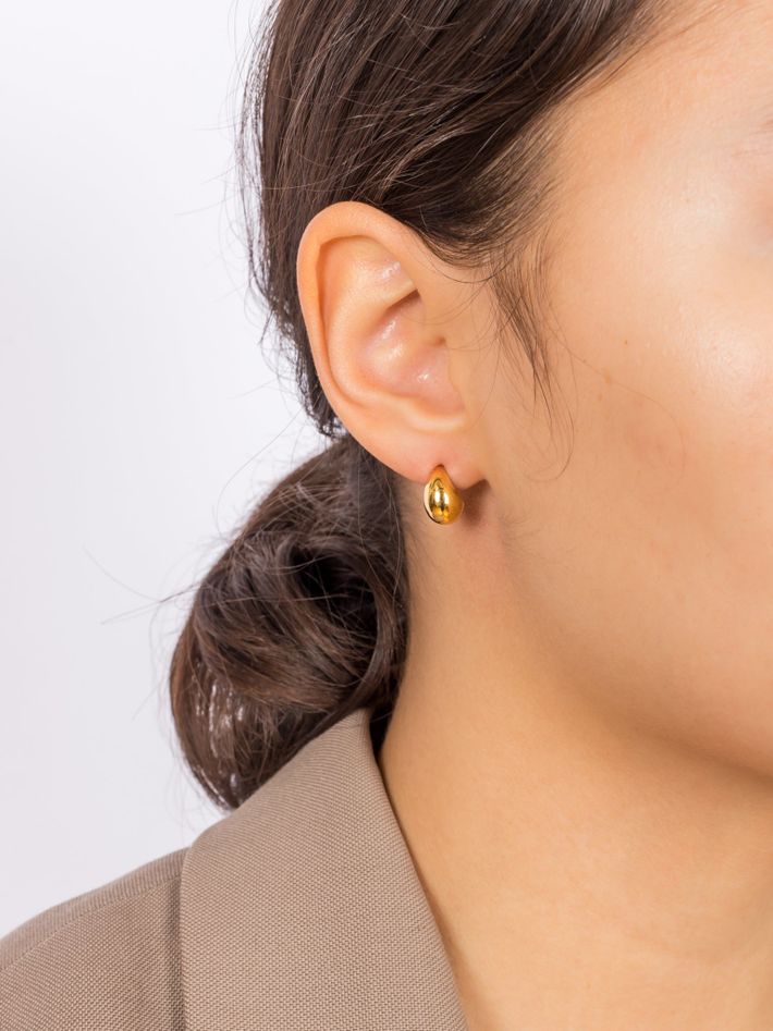 Mini scoop earrings