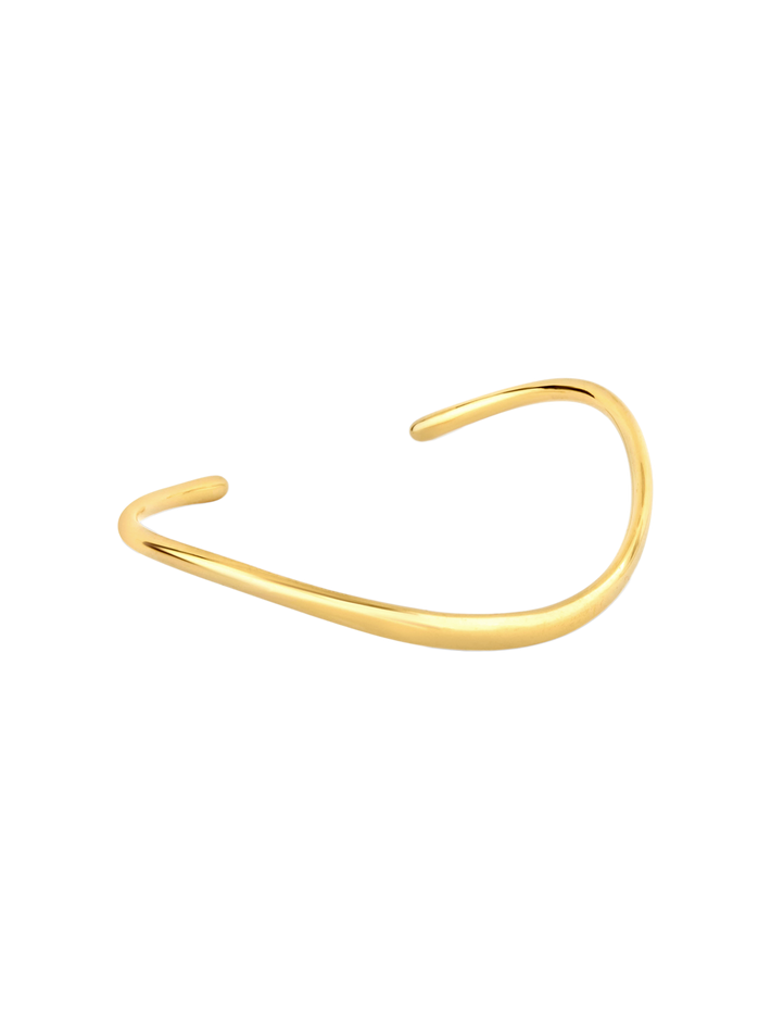 Gold Wave Cuff