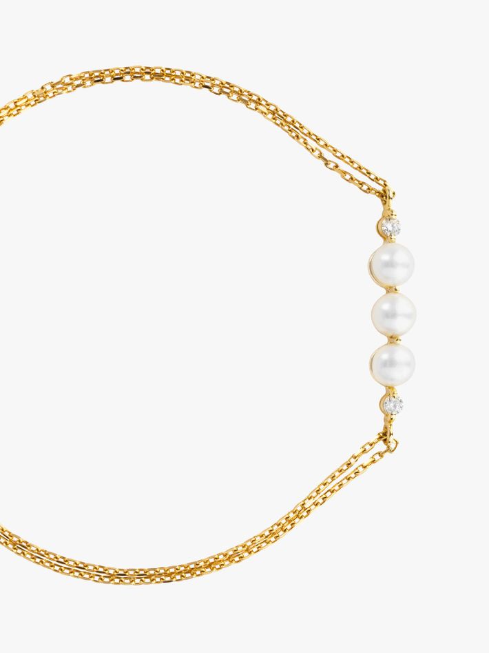 Shuga pearl and diamond bracelet