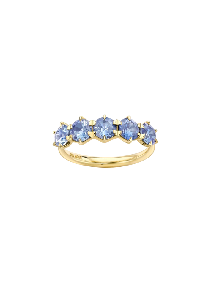 Elyhara sapphire five stone ring