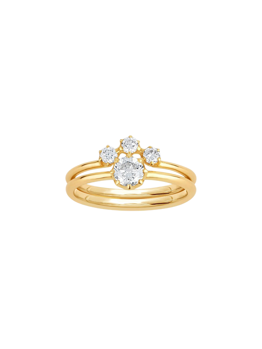 Ellie diamond solitaire ring photo