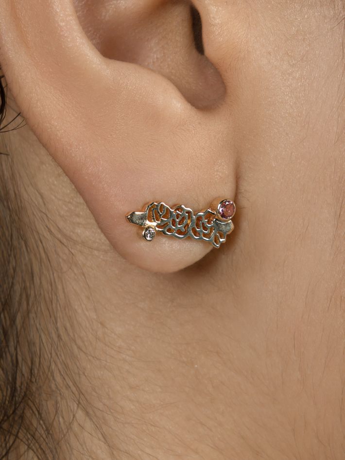 Rosy earring