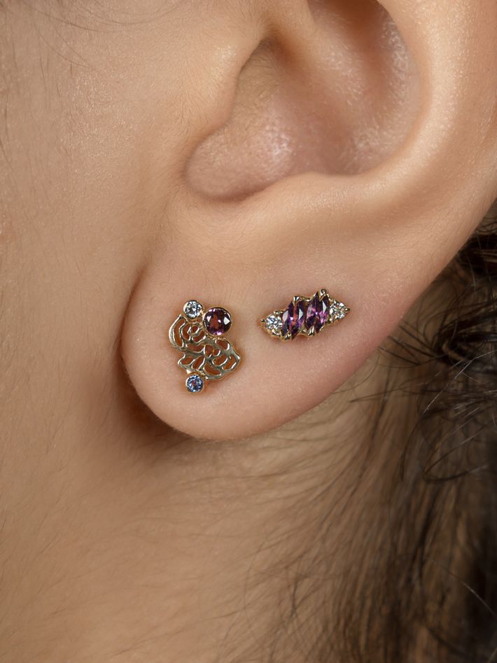 Sweet rose earring