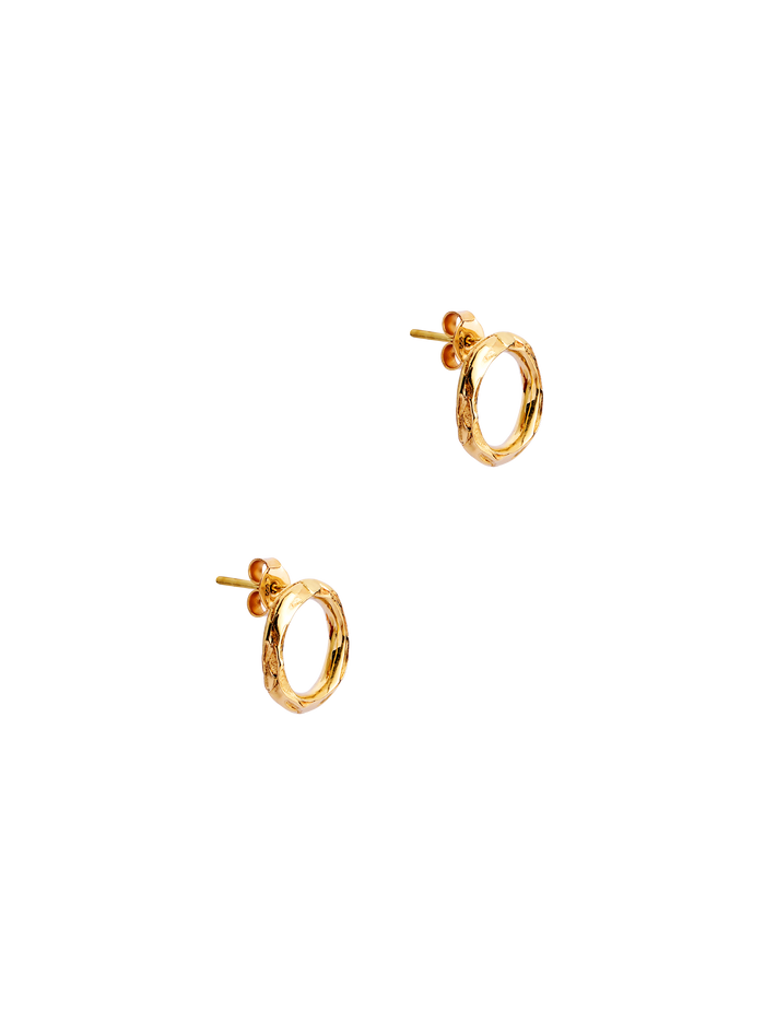 Lava the circle earring