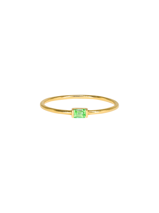 Alix emerald ring photo