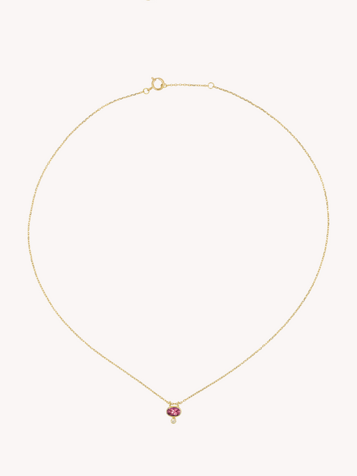 Valentine pink necklace photo