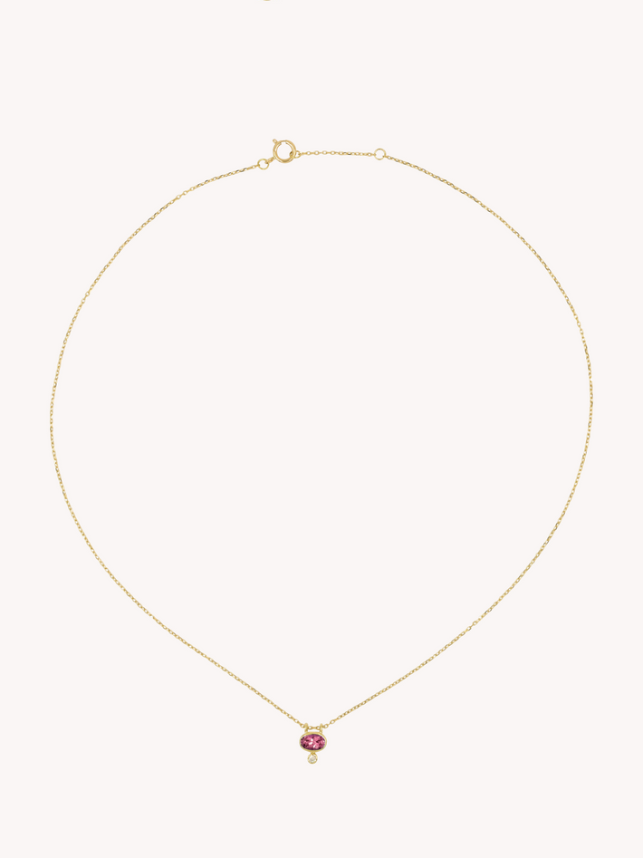 Valentine pink necklace