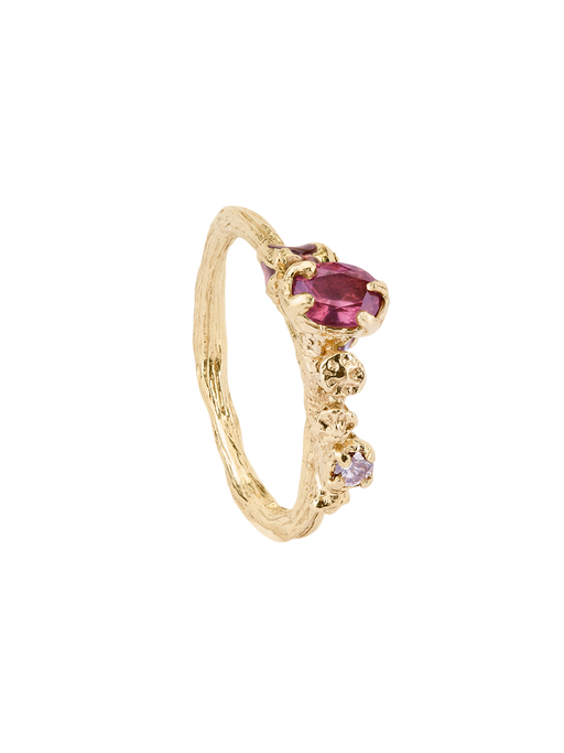 Lotus berry cluster ring photo