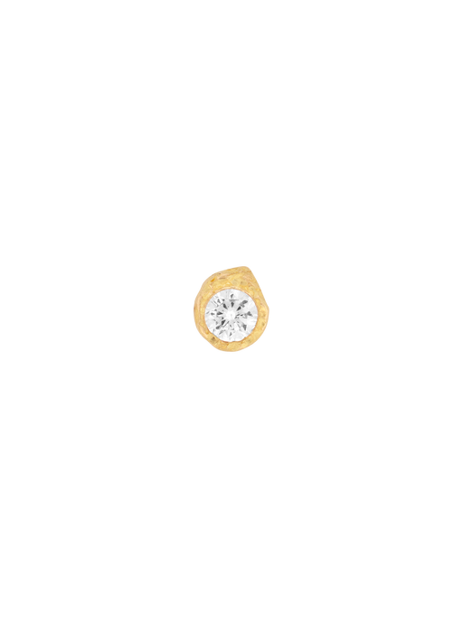 Solitaire iman 0.35ct diamond stud photo