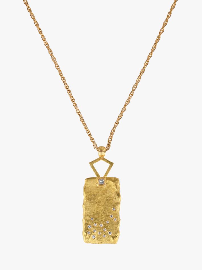Paloma flacon diamond necklace