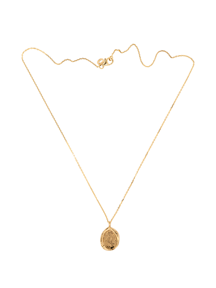 Athena goddess necklace