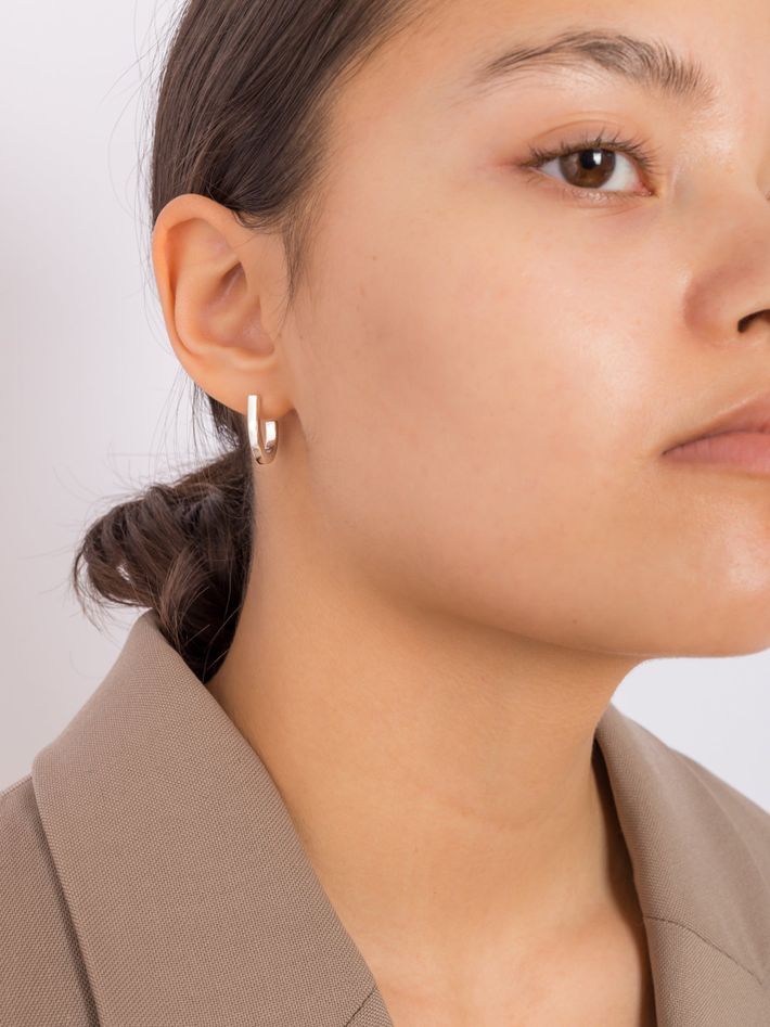 Athena hoop earrings