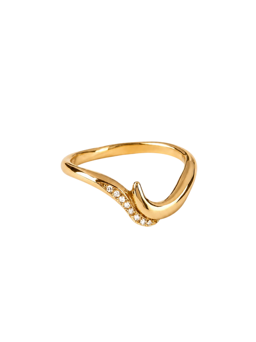The Epikourios Ring 18kt gold & diamonds photo