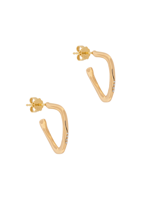 Thaleia hoop earrings photo