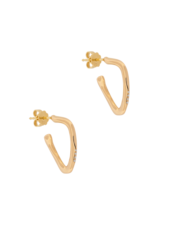 Thaleia hoop earrings