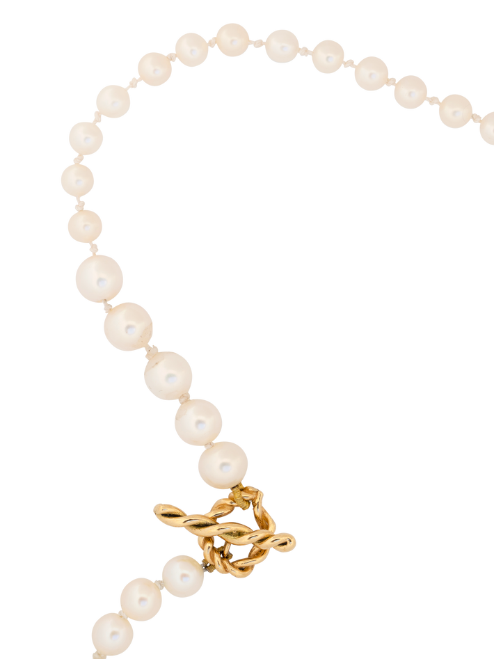 Aura pearl necklace