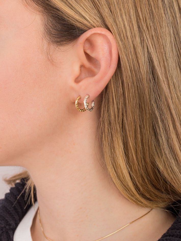Anthea hoop earrings