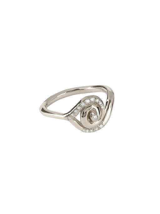 The Illissus Ring silver & diamonds photo