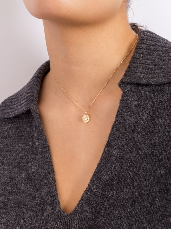Mini zephyrus diamond necklace