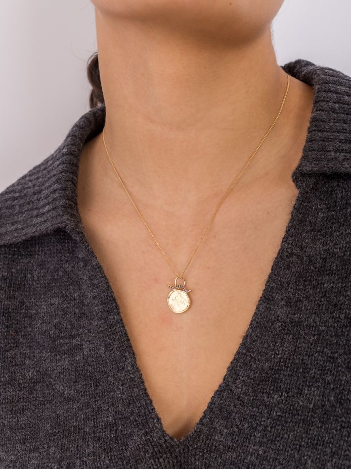 Irini sapphire necklace