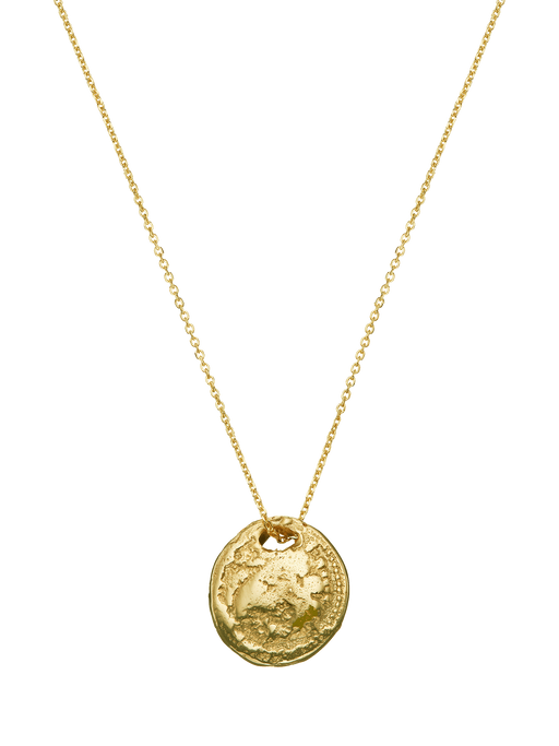 Gold pendant necklace III photo