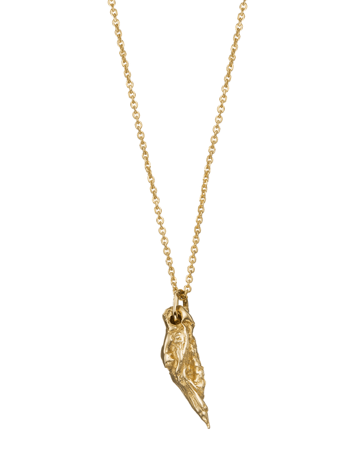 Shard gold pendant necklace III photo