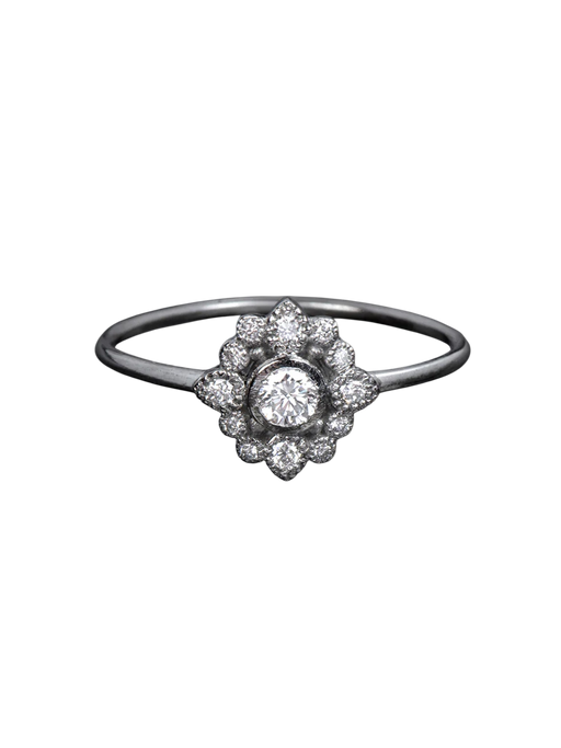 Sagan diamond ring 0.16ct platinum photo