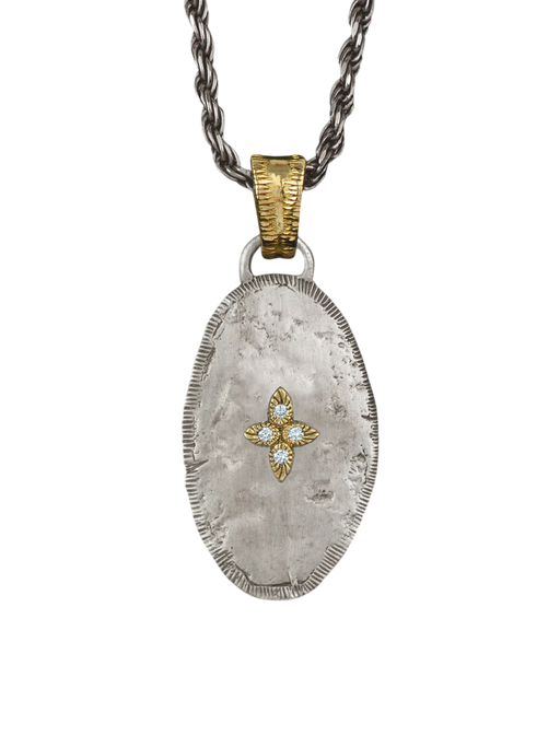 Solis Lux Oval XS Star Diamond Pendant photo