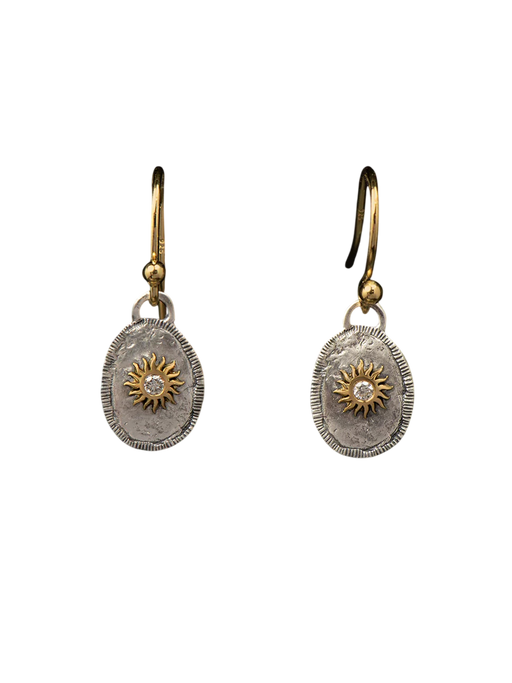 Solis Lux Ovale PM Shiny Sun Yellow Gold And Silver photo