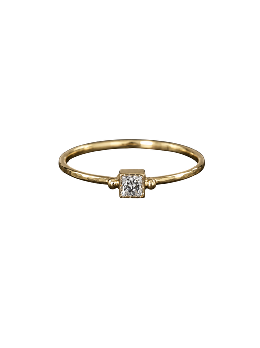 Baby Princess yellow gold ring photo
