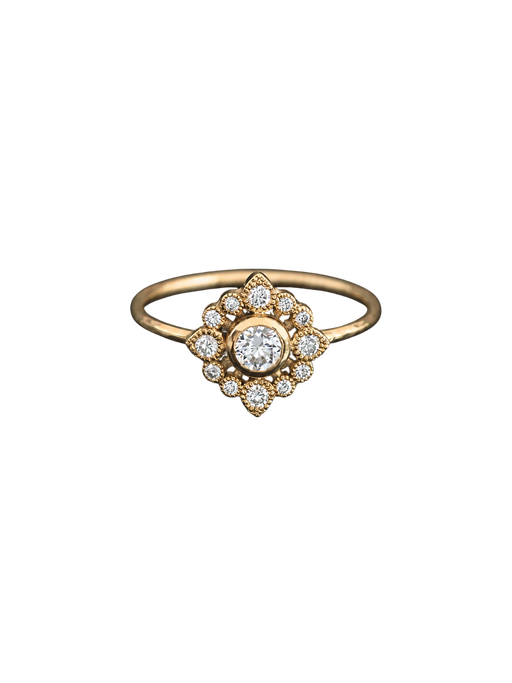 Sagan diamond ring 0.25cts yellow gold photo