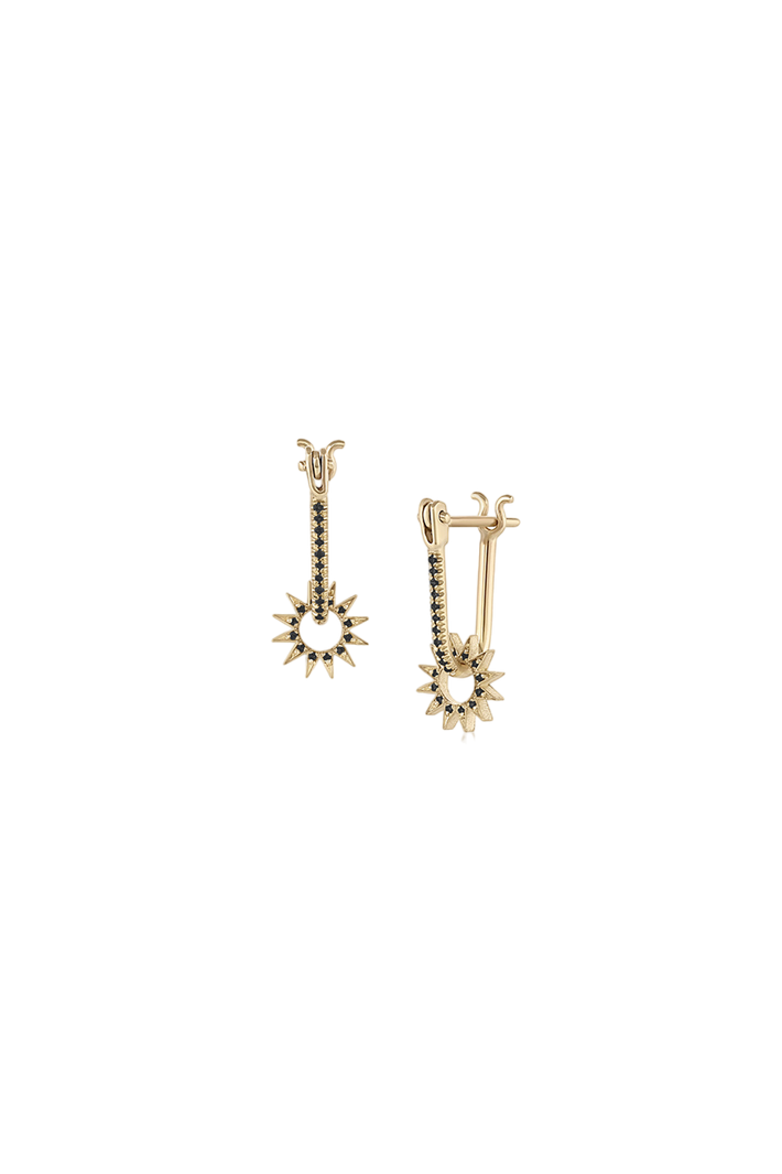 Pavé baby spur earring