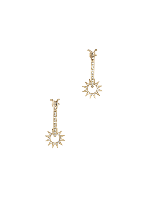 Pavé baby spur earring photo