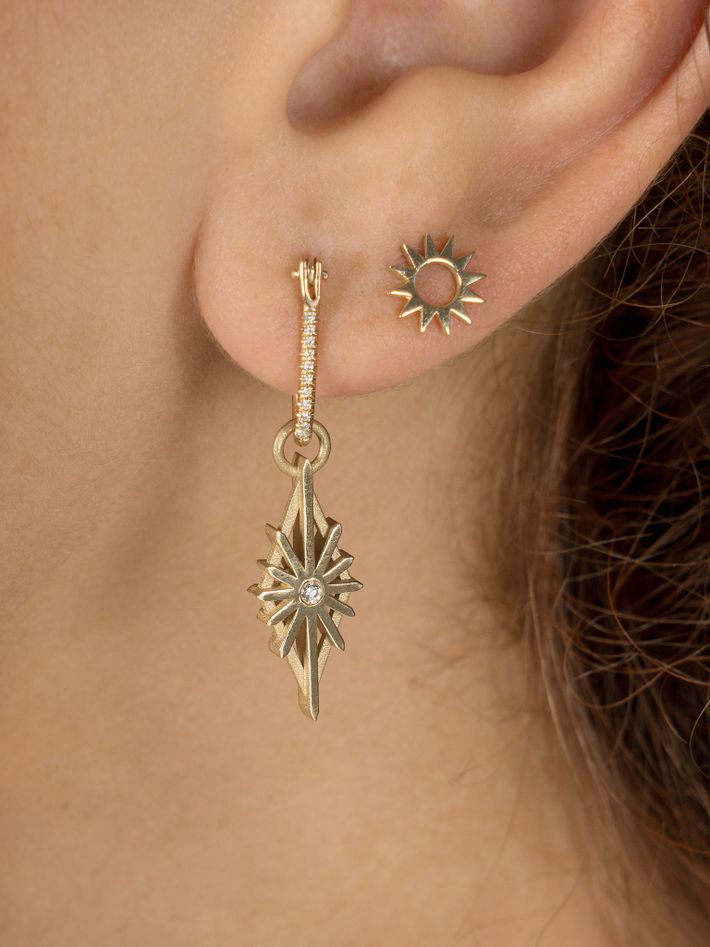 Rhombus earring
