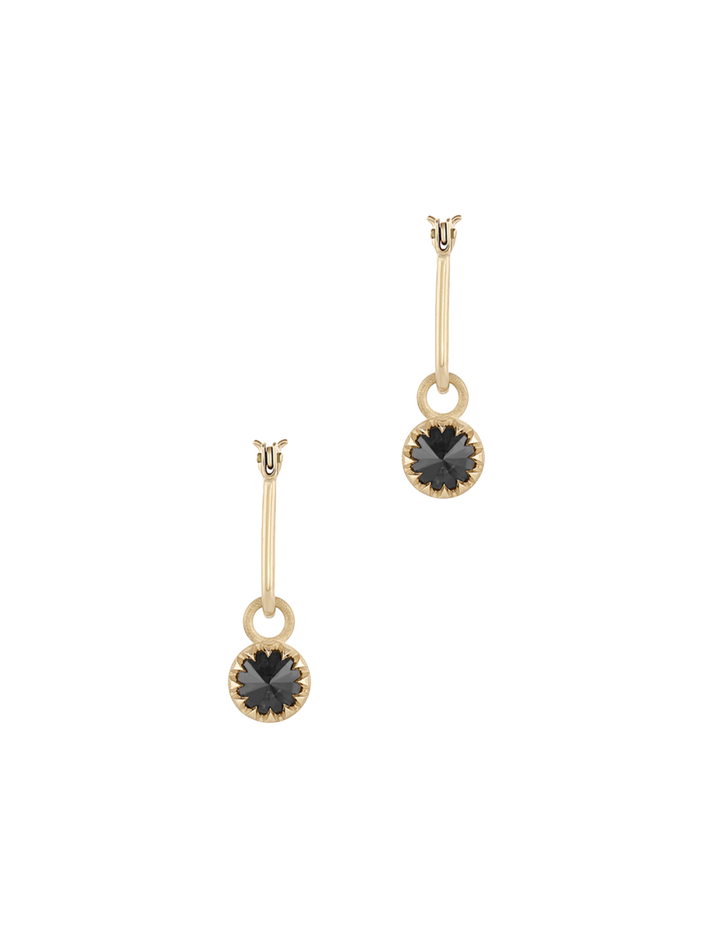 Peristome inverted diamond earring