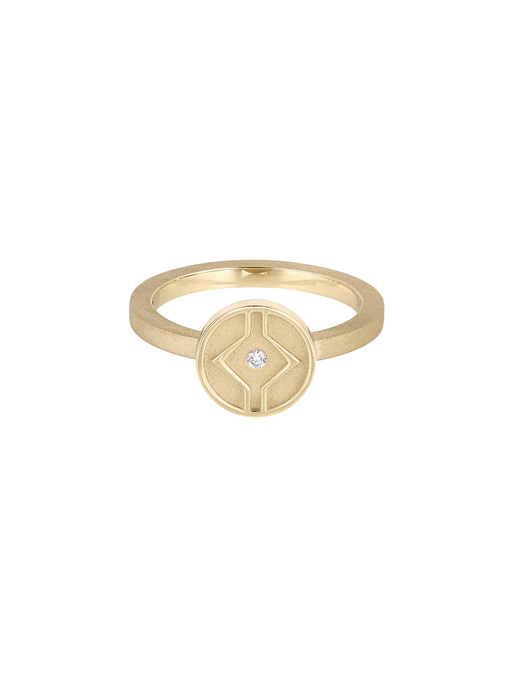 Choice ring with white diamond photo