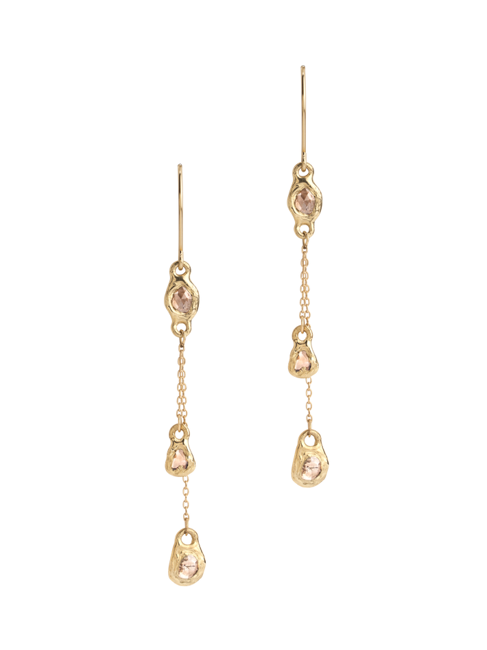 Mirage cascade earrings