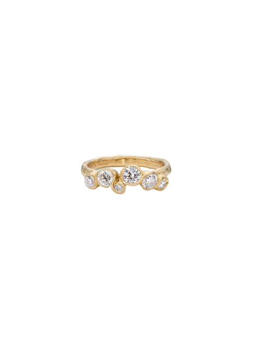 Crest white sea sorrel ring photo