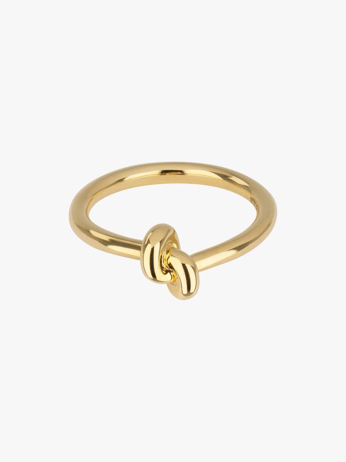 Absolutely slim knot ring