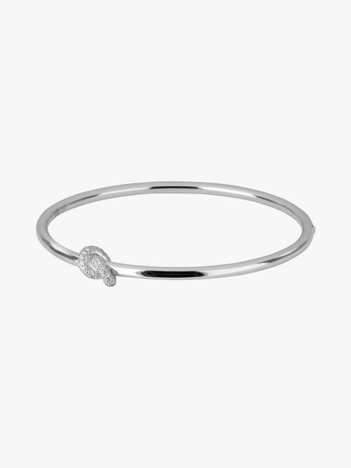 Absolutely knot pavé diamond bracelet photo